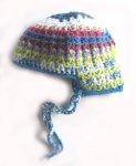 KSS Blue/Green Crocheted Classic Cap 15" (6-9 Months)