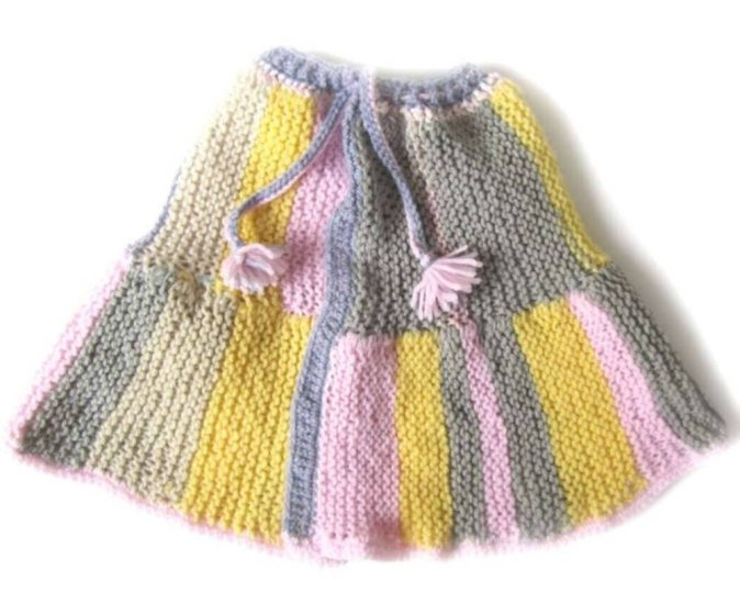 KSS Colorful Striped Kids Poncho 0 - 6 Years PO-003 - Click Image to Close