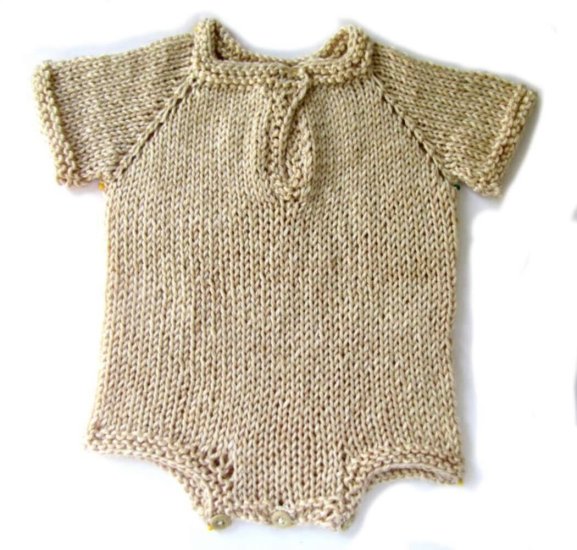 KSS Sand Colored Onesie 6 Months - Click Image to Close