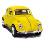 Classic Die-cast VW 1867 Beetle Yellow