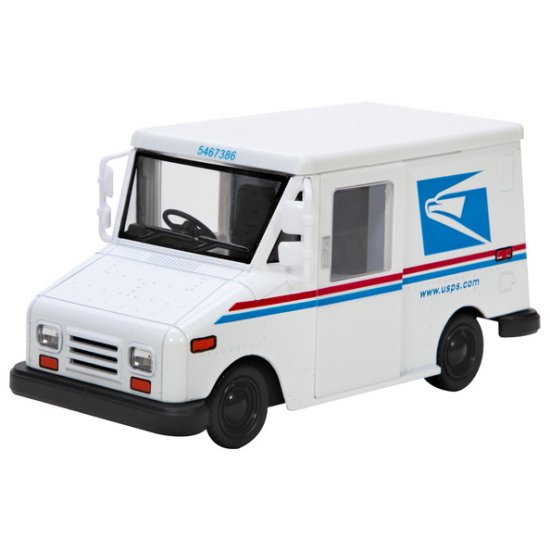 Classic Die-cast Mail Truck DCMTR