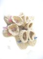 KSS Natural Cotton Crocheted Booties (6-12 Months)