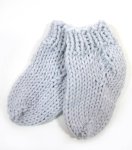 KSS Very Light Blue Knitted Socks (3-6 Months) BO-118 KSS-BO-118-AZH