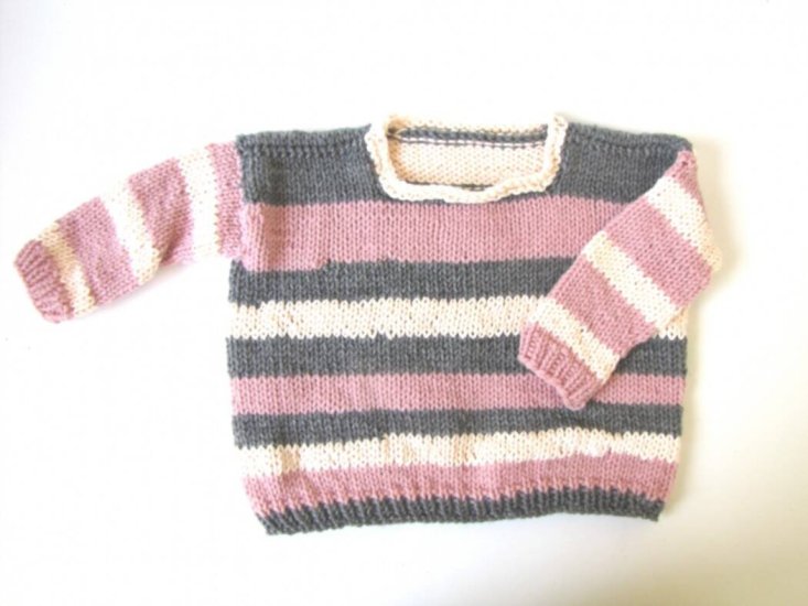 KSS Pink Sky Kids Pullover Sweater (4 Years) - Click Image to Close