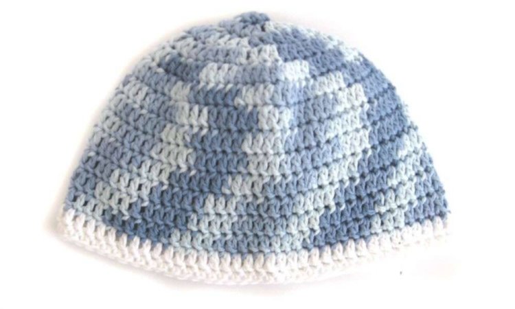 KSS Blue Cotton Cap 20-22" (4 Years and up)