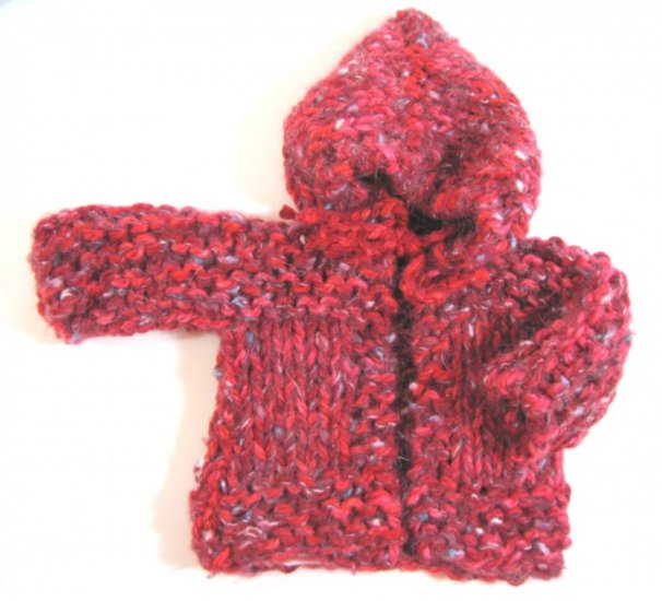 KSS Red Heavy Hooded Sweater/Jacket 6 Months SW-600 - Click Image to Close