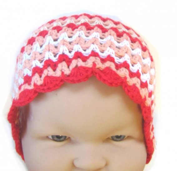 KSS Coloful Striped Hat 14 - 15" (6 Months) - Click Image to Close