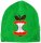 DUNS Organic Cotton Velour Apple on Green Hat