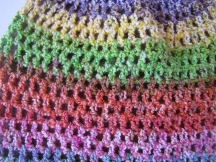 KSS Rainbow Striped Cotton  Hat 14 - 16
