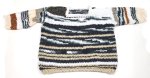 KSS Black/Grey Colored Soft Pullover Sweater (6-8Years) SW-1075