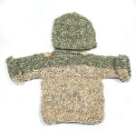 KSS Earth Moss Knitted Pullover Sweater & Hat (6 months) SW-1034