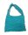 KSS Handmade Kids/Adults Heavy Knit Sling Bag in Aqua 11x9" TO-091