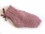 KSS Pink Knitted Socks (3-6 Months)