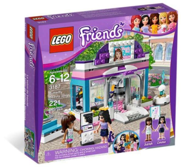 LEGO Friends Butterfly Beauty Shop 3187