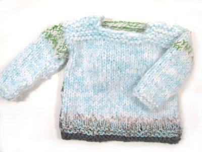 KSS Heavy Soft Multicolored Toddler Sweater & Hat (18 Months) SW-879