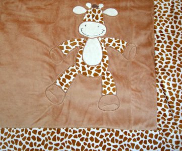 Teddykompaniet Diinglisar Wild Blanket Giraffe (Filt, Giraff)