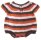 KSS Earth Colored Striped Onesie 6 Months