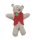 KSS Offwhite beige Crocheted Teddy Bear 8" long TO-089