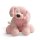 GUND Baby Spunky Plush Puppy Rattle, Small, Pink 4"
