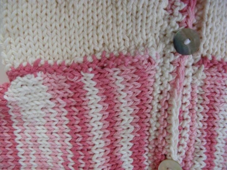 KSS Pink Cotton Sweater/Cardigan (12-18 Months) - Click Image to Close