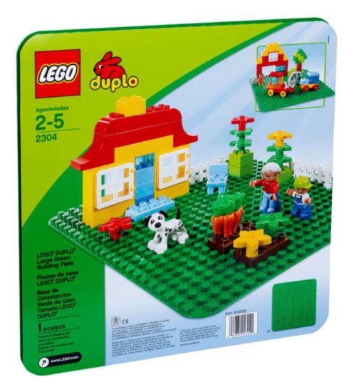 LEGO DUPLO Green Baseplate 2304
