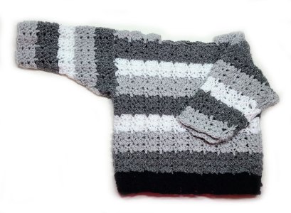 KSS Soft Grey/Light grey/WhitePullover Sweater (6 Years) 1103