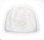 KSS Very Soft White Beanie Hat 13" (0-3 Months)