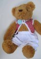 KSS Large Brown Bear 19" with Vest and Pants