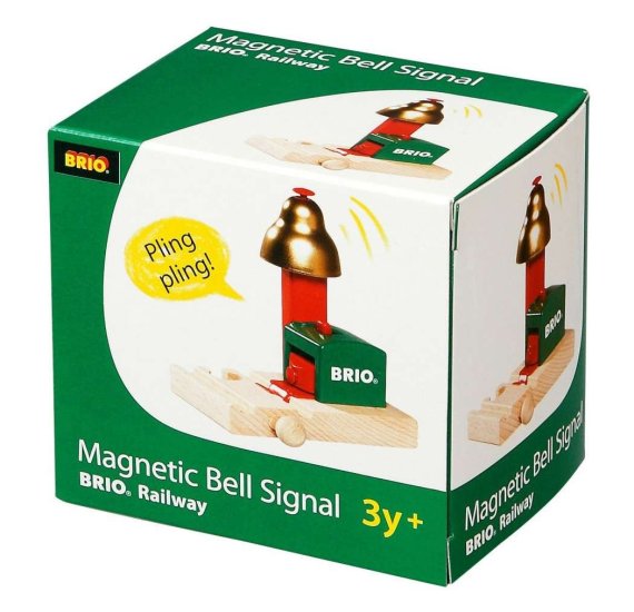 BRIO Railway Magnetic Bell Signal 33754