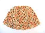 KSS Orange/Yellow Crocheted Cotton Cap 17-18" (2-3 Years)