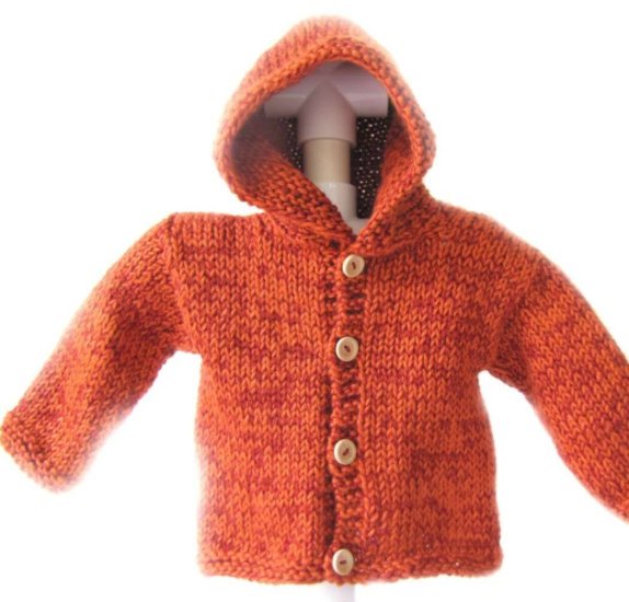 KSS Copper Colored Sweater/Cardigan (1-2 Years) SW-460 - Click Image to Close