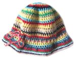 KSS Colorful Crocheted Adjustable Sunhat 14-20" (1-6 Years)
