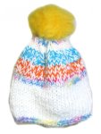 KSS Knitted Hat with Furry Pom Pom 18" (4 Years & up)