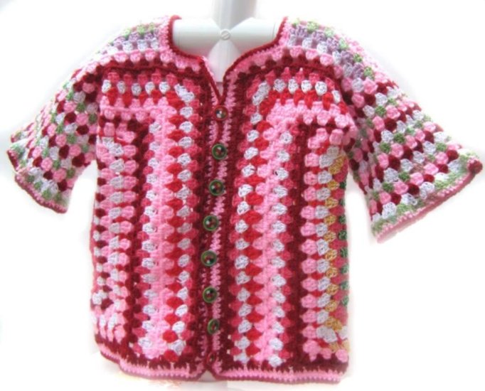 KSS Granny Style Sweater/Cardigan (12 - 18 Months) - Click Image to Close
