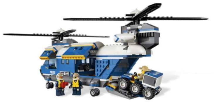 LEGO City Police Heavy-lift Helicopter 4439
