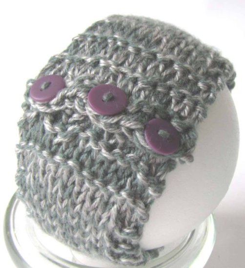 KSS Greyish Headband with Buttons 17 - 19