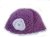 KSS Purple Handmade Cotton Cap Size 14" (6-12months)