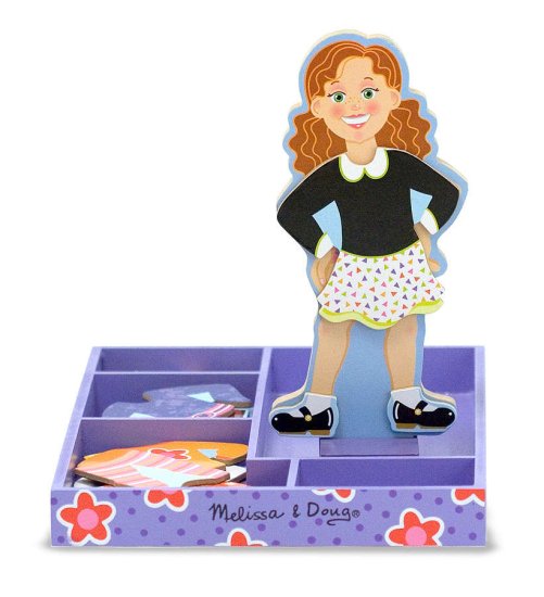 Melissa & Doug Maggie Leigh Magnetic Dress-Up - Click Image to Close
