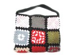 KSS Granny Square Kids/Adults Lined Crocheted Large Bag TO-132