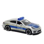 Majorette SOS Porsche Panamera Silver Police Car Diecast 81-PCB Shipped MAJO-212057181-PCS