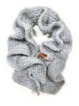 KSS Grey Short Butterfly Collar Scarf 0 years and up SC-023