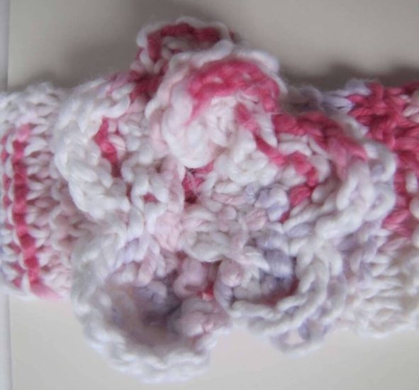 KSS Cotton Pink Headband 14" - 16" (6 - 24 Months) - Click Image to Close