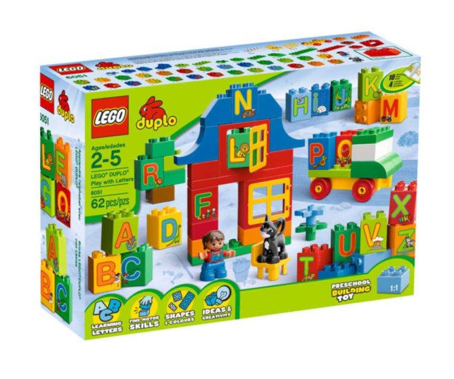 LEGO DUPLO Learning Play with Letters - Click Image to Close