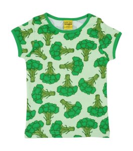 DUNS Organic Cotton "Broccoli" Short Sleeve Top (6 - 9 Months)