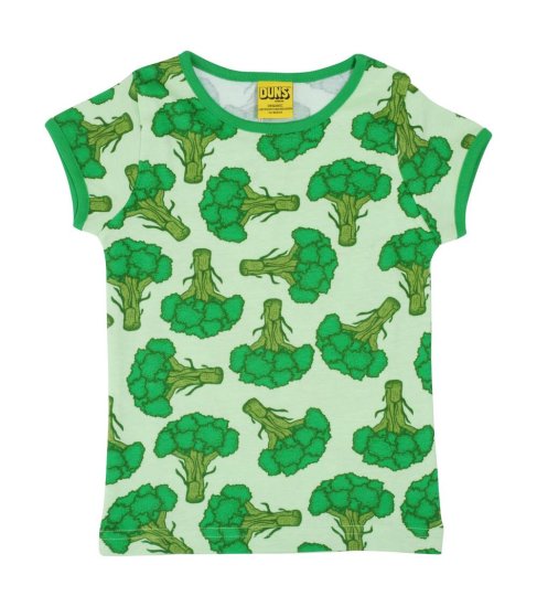 DUNS Organic Cotton \"Broccoli\" Short Sleeve Top (4-6 Months)