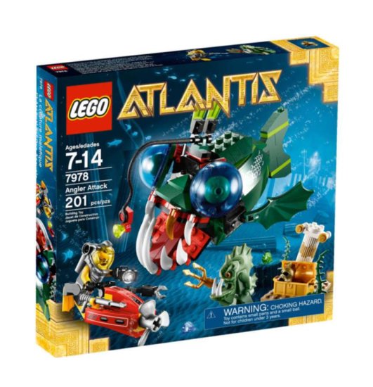 LEGO Atlantis Angler Attack - Click Image to Close