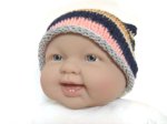 KSS Multi Colored Striped Cap 14-15" (6-18 Months)