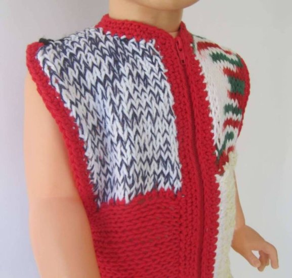 KSS Prime Color Zippered Sweater Vest (3 Years) - Click Image to Close