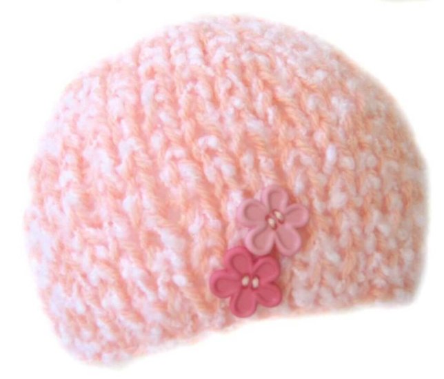 KSS Pink Cotton Candy Beanie 17 - 19 inch (4 Years and up) - Click Image to Close