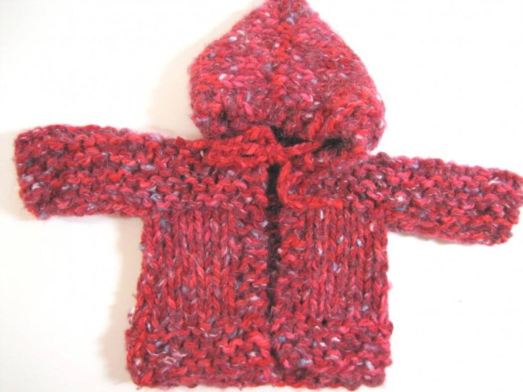 KSS Red Heavy Hooded Sweater/Jacket 6 Months SW-600 - Click Image to Close